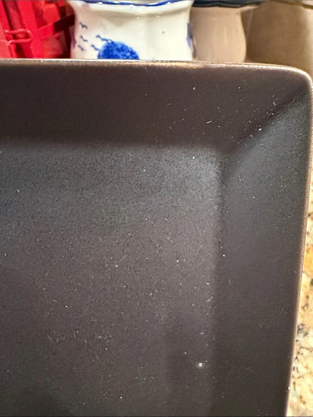 Black Matte Stoneware Appetizer Plates - Set of 8